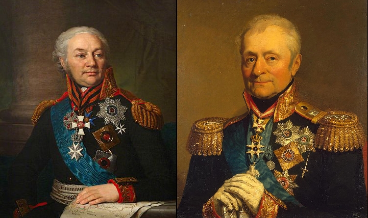 Генерал Буксгевден и генерал Беннигсен, война с Наполеоном в 1806-1807 годах